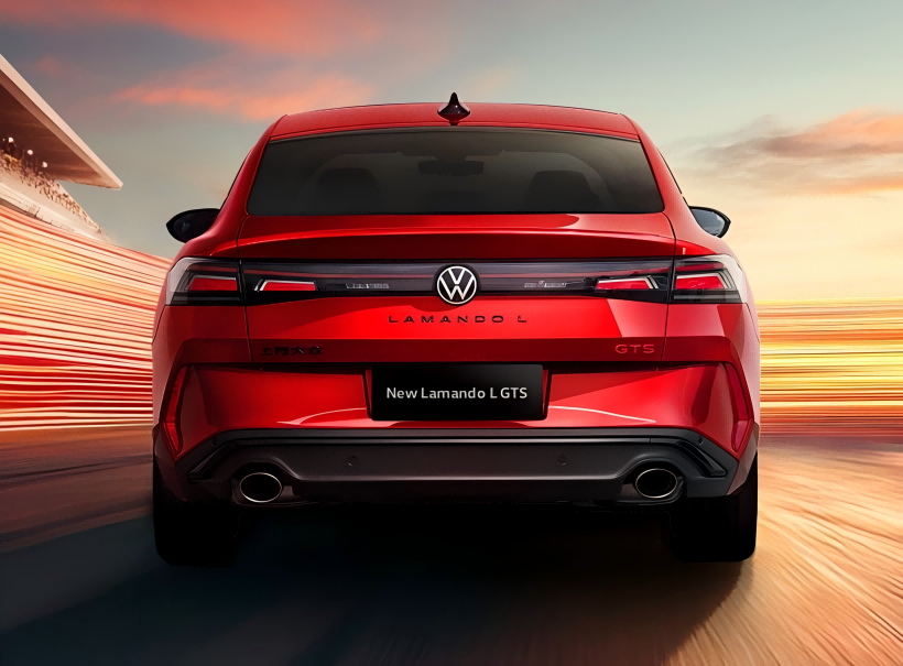Utstyrt med samme 2.0T -motor som Golf GTI! Gjengitte bilder av den nye Volkswagen Lamando L GTS avduket.