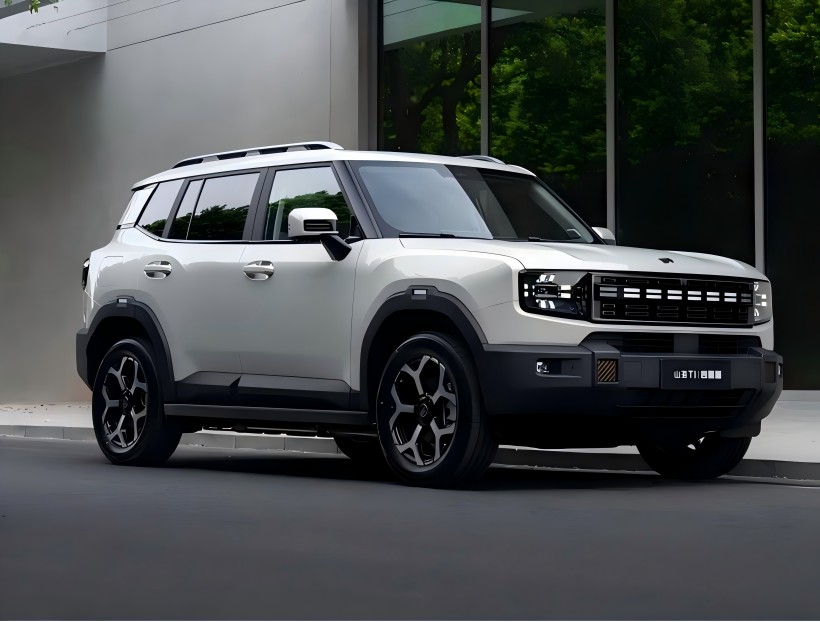 Offisielt bilde av Jiexun Shanhai T1 firehjulsdriftsversjon: Premiere på Shanghai Auto Show / lansering i mai, CLTC Pure Electric Range på 220 km